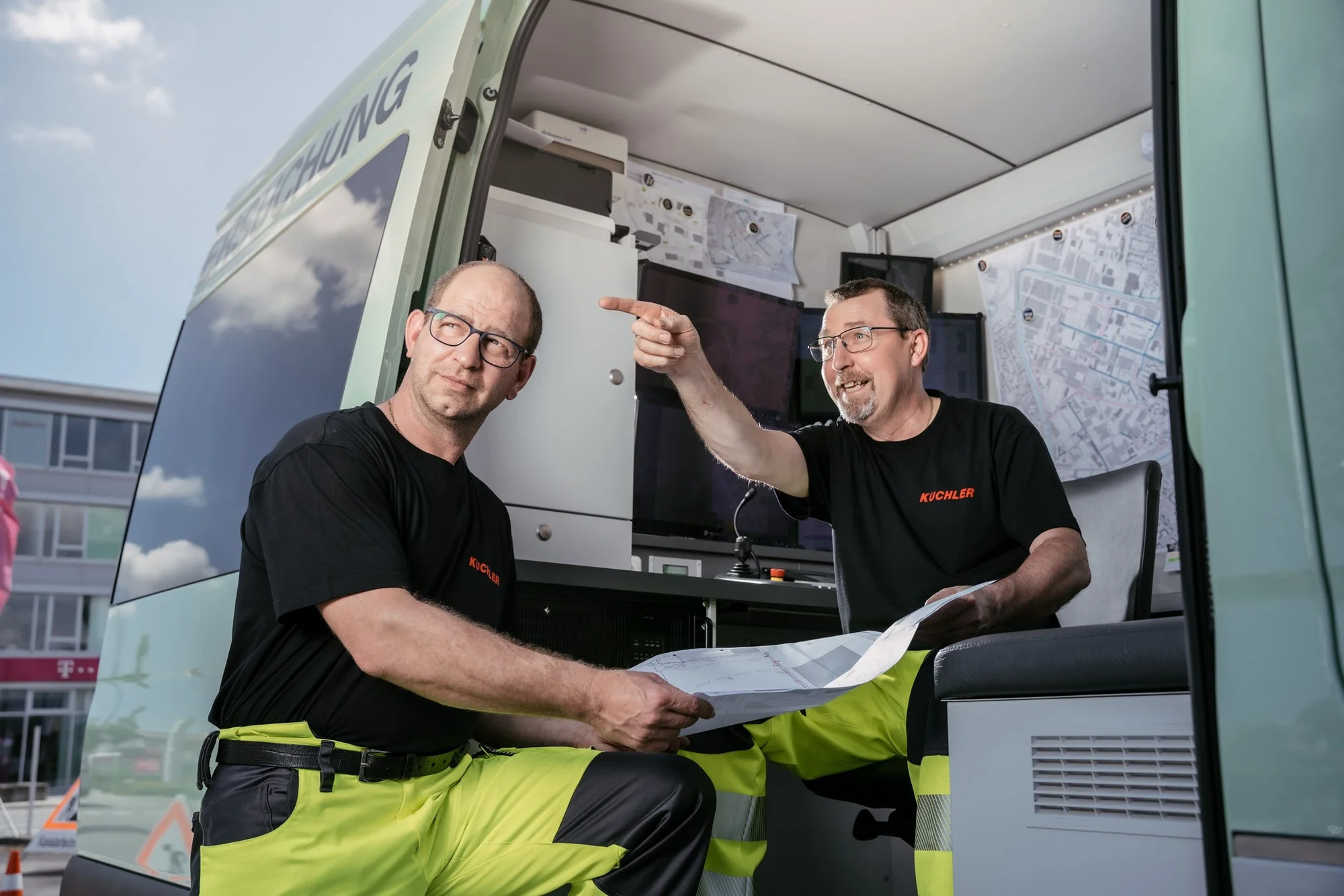 Saugbagger Offenbach bei Saugbaggerarbeiten